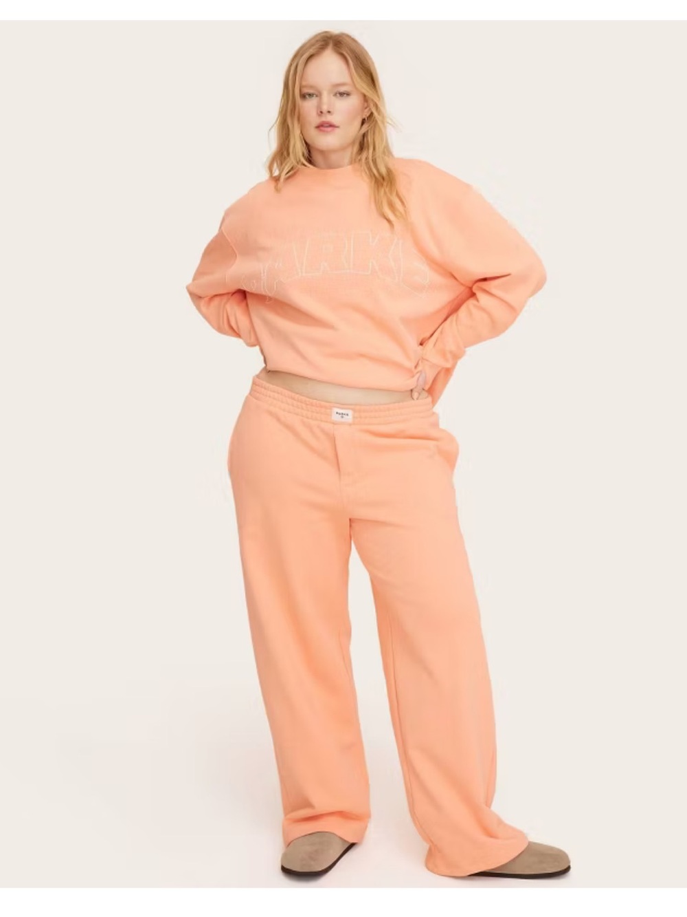 🧡NWT PARKE x TARGET HIGH-RISE BOXER SWEATPANTS